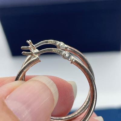 2 Sterling Silver Earrings