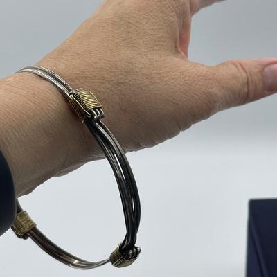 Sterling Silver and Gold-filled Men’s Bracelet
