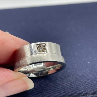 Stainless Steel Ring Size 10