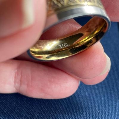 Stainless Steel Ring Size 12