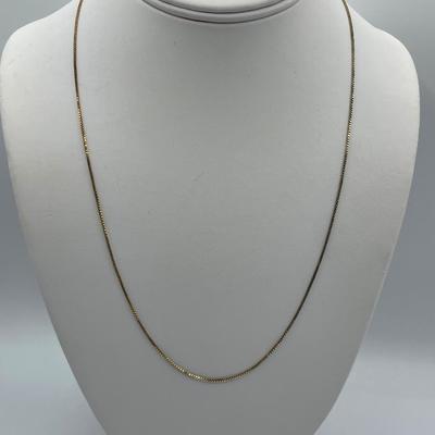 Sterling Silver Vermeil Necklace