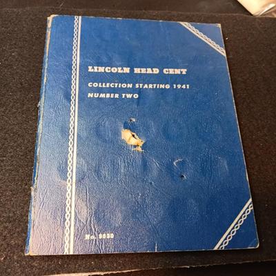 PARTIAL BOOK OF LINCOLN HEAD CENT