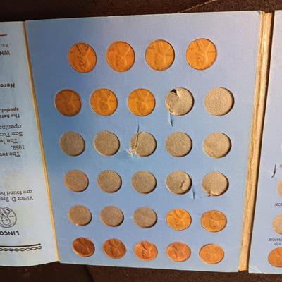 PARTIAL BOOK OF LINCOLN HEAD CENT