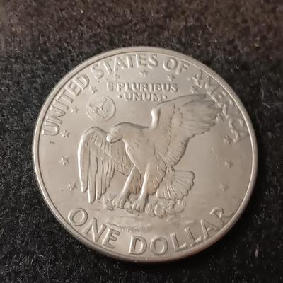 TWO 1972-D EISENHOWER DOLLARS
