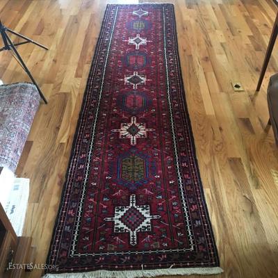 Lot 50 - Two Rug Runners, Book and Pads