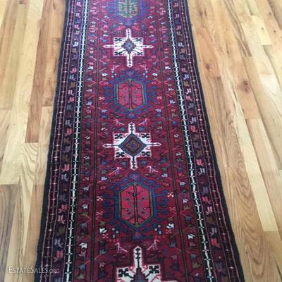 Lot 50 - Two Rug Runners, Book and Pads