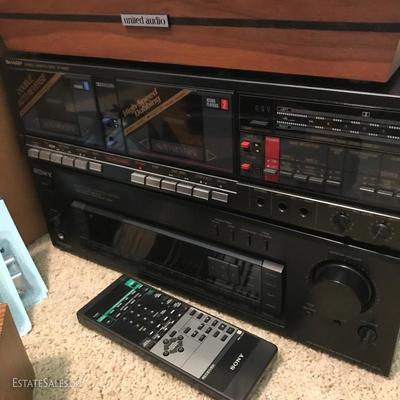 Lot 111 - Records and stereo equipment 