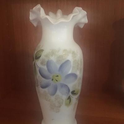 Lot 61 - Hand-Painted Vases 