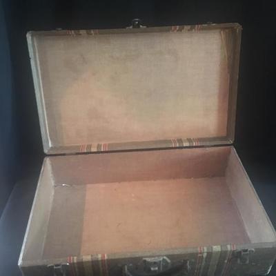 Lot 69 - Jewelry with Jewelry boxes and Vintage Suitcase  