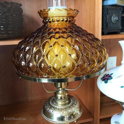 Lot 53 - Two Vintage Lamps