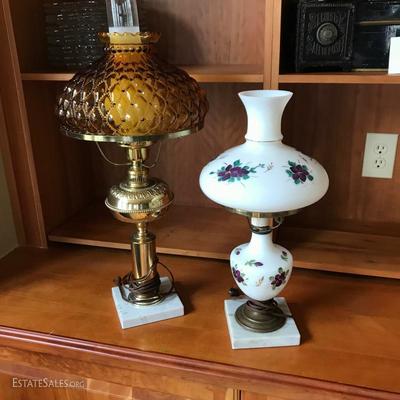 Lot 53 - Two Vintage Lamps