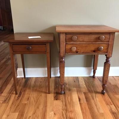 Lot 43 - Two Antique Side Tables
