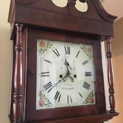 Lot 1 - Grandfather Clock