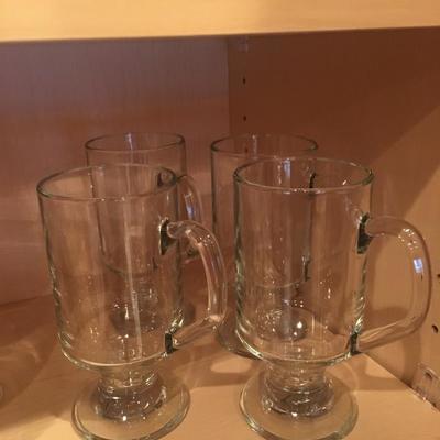 Lot 25 - Large Lot of Glasses, Cups and Mugs