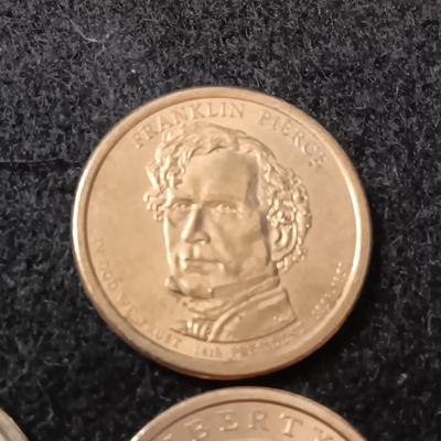 PRESIDENTIAL & SACAGAWEA GOLD TONE DOLLARS