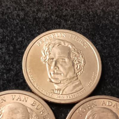 PRESIDENTIAL & SACAGAWEA GOLD TONE DOLLARS