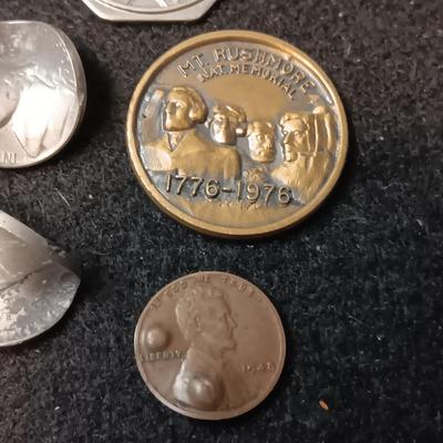METALS, MEDALLIONS AND DEFACED NICKELS