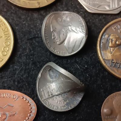 METALS, MEDALLIONS AND DEFACED NICKELS