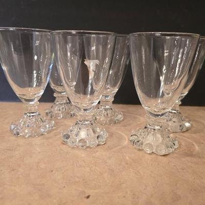 Assorted Vintage & Modern and vintage stemmed Glassware Lot – 14 Pieces Anchor Hocking Boopie - Art glass and others