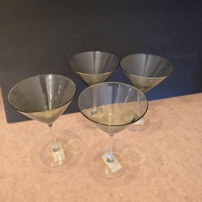 Assorted Vintage & Modern and vintage stemmed Glassware Lot – 14 Pieces Anchor Hocking Boopie - Art glass and others