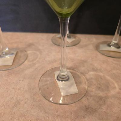 Assorted Vintage & Modern and vintage stemmed Glassware Lot – 14 Pieces Anchor Hocking Boopie - Art glass and others