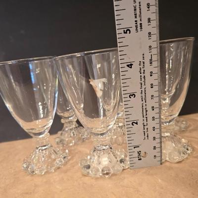 Assorted Vintage & Modern and vintage stemmed Glassware Lot – 14 Pieces Anchor Hocking Boopie - Art glass and others