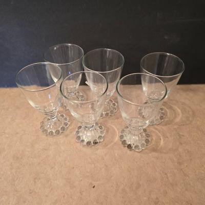 Assorted Vintage & Modern and vintage stemmed Glassware Lot – 14 Pieces Anchor Hocking Boopie - Art glass and others