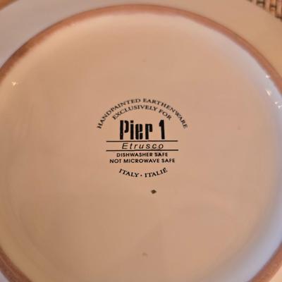 Cream Metal & Wood Bar Rack – Wine Glass & Bottle Storage with Mug Hooks Comes with accessories as shown!