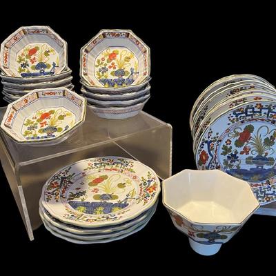 Assortment of CACF Faenza pottery