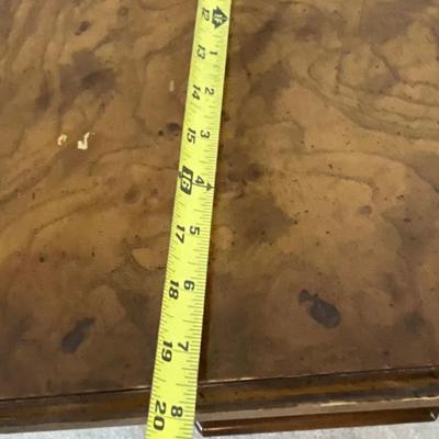 MCM Weiman Side Table 20in sq top, 17” H