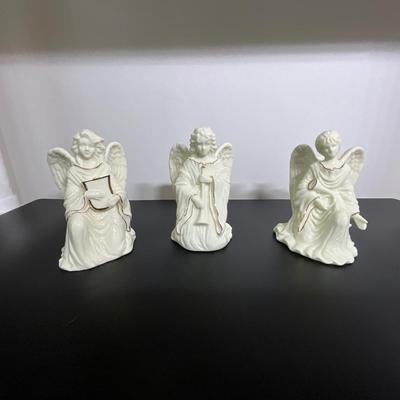 Ceramic Angel Candle Holders