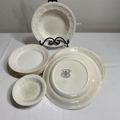 Vintage ironstone William Adam’s dishes