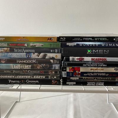DVD’s on Blu-rays