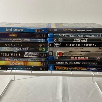 DVDs on Blu-ray