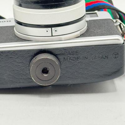 LOT 56K: Vintage Canon Canonet 28, 35mm Film Rangefinder Camera with Case