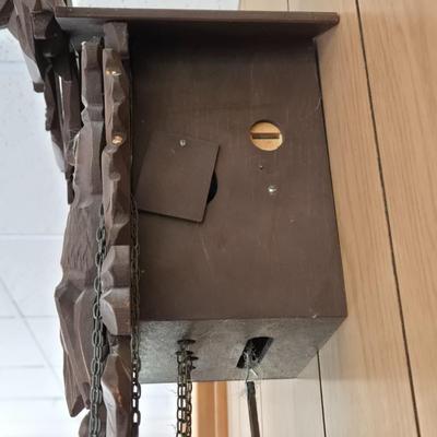 LOT 69P: Traditional Black Forest Cuckoo Clock