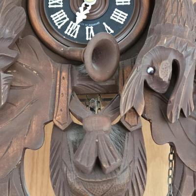 LOT 69P: Traditional Black Forest Cuckoo Clock