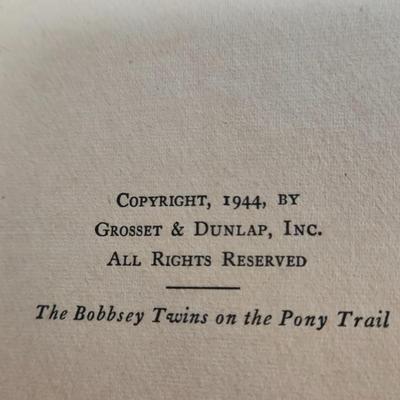 LOT 87L: Nancy Drew and The Bobbsey Twin Books