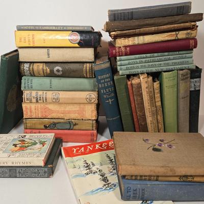 LOT 92L: Antique and Vintage Books