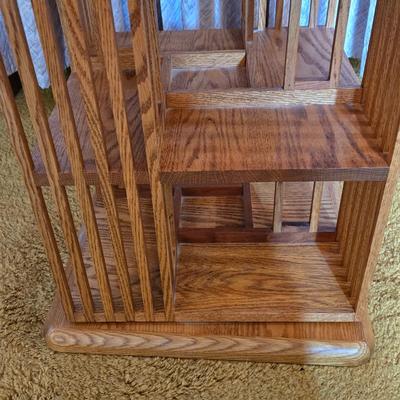 LOT 94D: MCM Revolving Shelving Unit