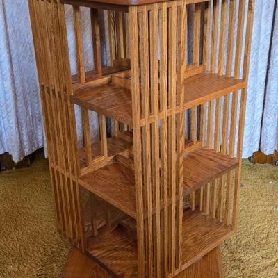 LOT 94D: MCM Revolving Shelving Unit