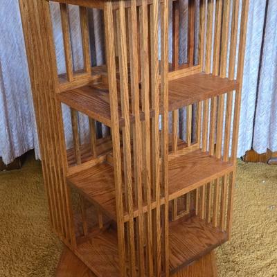 LOT 94D: MCM Revolving Shelving Unit