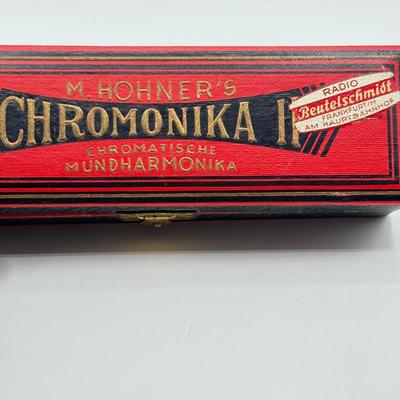 LOT 104K: Collection of Vintage German Hohner Harmonicas