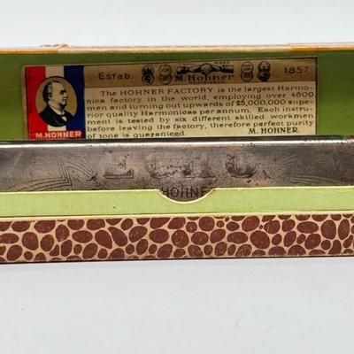 LOT 104K: Collection of Vintage German Hohner Harmonicas