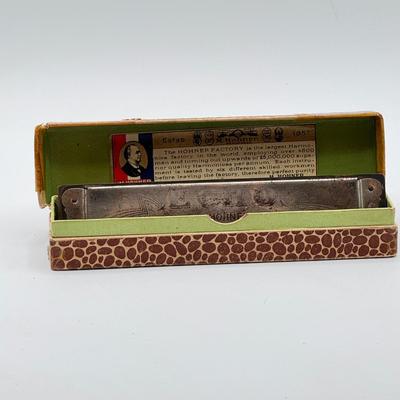 LOT 104K: Collection of Vintage German Hohner Harmonicas