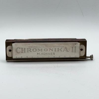 LOT 104K: Collection of Vintage German Hohner Harmonicas