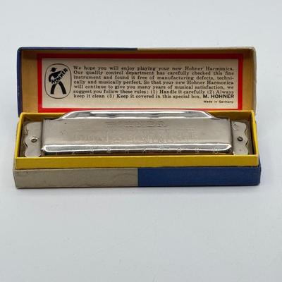 LOT 104K: Collection of Vintage German Hohner Harmonicas