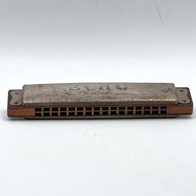 LOT 104K: Collection of Vintage German Hohner Harmonicas