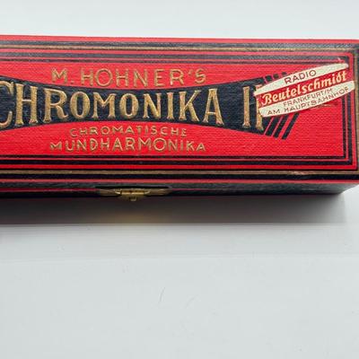 LOT 104K: Collection of Vintage German Hohner Harmonicas