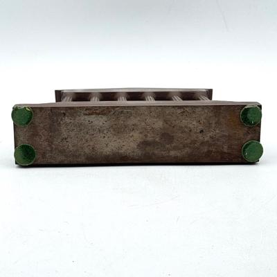 LOT 115X: Vintage Cast Iron Greek Collumned Bookends and 2 Sad Iron Doorstops and a Black Cat Doorstop